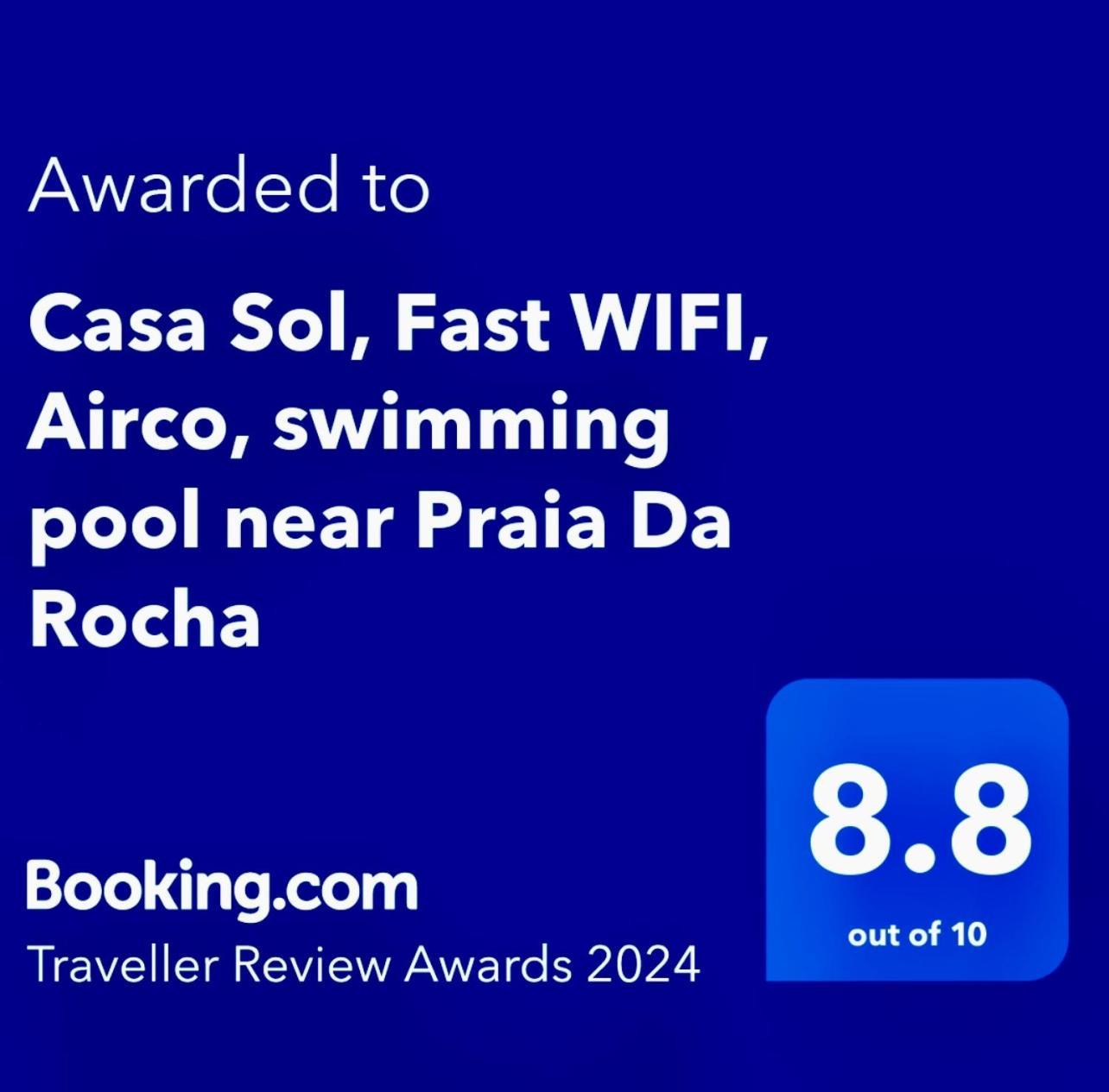 Casa Sol, Fast Wifi, Airco, Swimming Pool Near The Beach Praia Da Rocha Portimão Eksteriør bilde